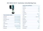 Calpeda BS1V 1MXV 50-1507-ITT Three Phase 5.5kW Variable Speed Single Pump Booster Set with I-MAT Converter