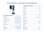 Calpeda BS1V 1MXV 50-2005-ITT Three Phase 5.5kW Variable Speed Single Pump Booster Set with I-MAT Converter