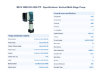 Calpeda BS1V 1MXV 65-3202-ITT Three Phase 4kW Variable Speed Single Pump Booster Set with I-MAT Converter