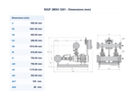 Calpeda BS2F 2MXH 3201 Three Phase 2 x 4kW Fixed Speed Twin Pump Multistage Booster System