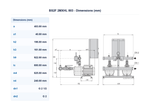Calpeda BS2F 2MXHL 803 Three Phase 2 x 1.1kW Fixed Speed Twin Pump Multistage Booster System