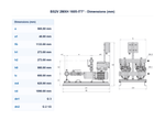 Calpeda BS2V 2MXH 1605-ITT Three Phase 2 x 3.7kW Variable Speed Twin Pump Booster Set with I-MAT Converter