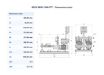 Calpeda BS2V 2MXH 1606-ITT Three Phase 2 x 4kW Variable Speed Twin Pump Booster Set with I-MAT Converter