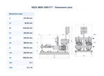 Calpeda BS2V 2MXH 2005-ITT Three Phase 2 x 5.5kW Variable Speed Twin Pump Booster Set with I-MAT Converter