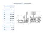 Calpeda BS3V 3MXH 1604-ITT Three Phase 3 x 3kW Variable Speed 3-Pump Booster Set with I-MAT Converter