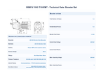 Calpeda BSM1V 1NG 7/18-EMT 2.2kW Variable Speed Single Pump Multistage Booster Set with EasyMat Converter