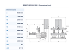 Calpeda BSM2F 2MXHLM 206 Single Phase 2 x 1.1kW Fixed Speed Twin Pump Multistage Booster System