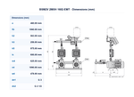 Calpeda BSM2V 2MXH 1602-EMT 2 x 1.5kW Variable Speed Twin Pump Multistage Booster Set with EasyMat Converter