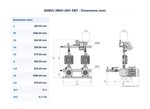 Calpeda BSM2V 2MXH 2001-EMT 2 x 1.8kW Variable Speed Twin Pump Multistage Booster Set with EasyMat Converter