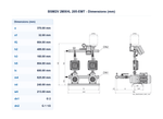 Calpeda BSM2V 2MXHL 205-EMT 2 x 0.75kW Variable Speed Twin Pump Multistage Booster Set with EasyMat Converter