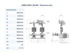 Calpeda BSM2V 2MXHL 206-EMT 2 x 1.1kW Variable Speed Twin Pump Multistage Booster Set with EasyMat Converter