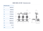Calpeda BSM3V 3MXHL 207-EMT 3 x 1.1kW Variable Speed Triple Pump Multistage Booster Set with EasyMat Converter