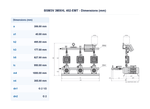 Calpeda BSM3V 3MXHL 402-EMT 3 x 0.37kW Variable Speed 3-Pump Multistage Booster Set with EasyMat Converter