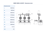 Calpeda BSM3V 3MXHL 406-EMT 3 x 1.5kW Variable Speed Triple Pump Multistage Booster Set with EasyMat Converter