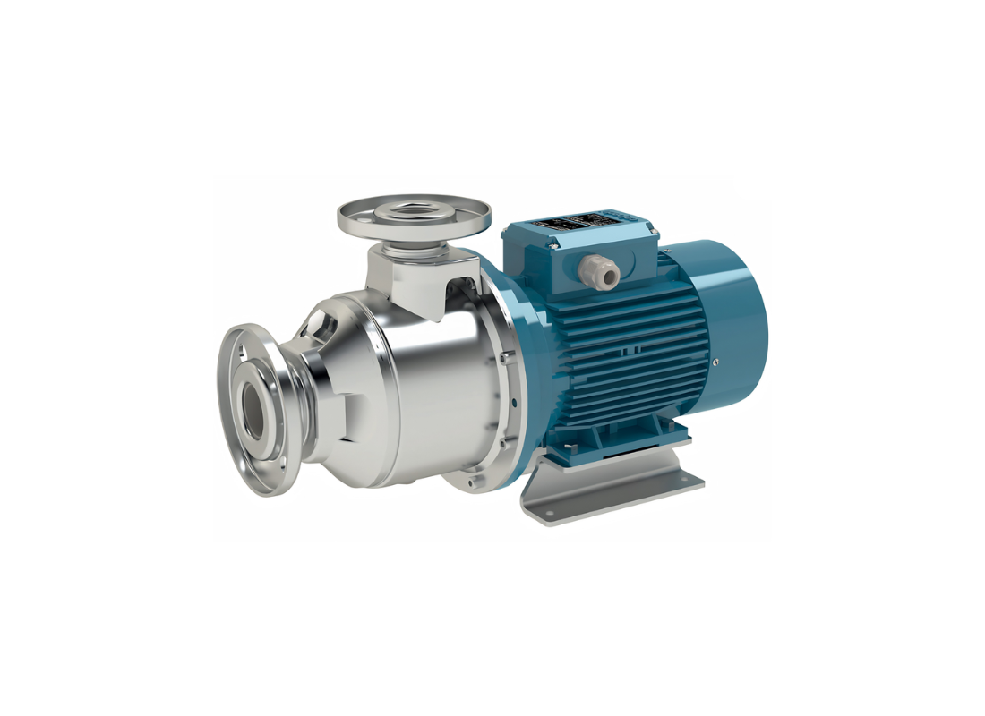 Calpeda MXH-F 4803 stainless steel single-piece barrel centrifugal pump for industrial pressure boosting with closed impeller