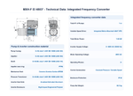 Calpeda MXH-F EI 4803 Three Phase 7.5kW Variable Speed Single Pump Multistage Booster Set with I-MAT Converter