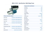 Calpeda MXHL EI 803 Three Phase 1.1kW Variable Speed Single Pump Multistage Booster Set with I-MAT Converter