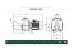 DAB 151PRO Cast Iron nXt PRO Self-Priming Jet Pressure Pump with Glass Reinforced Twin Impeller