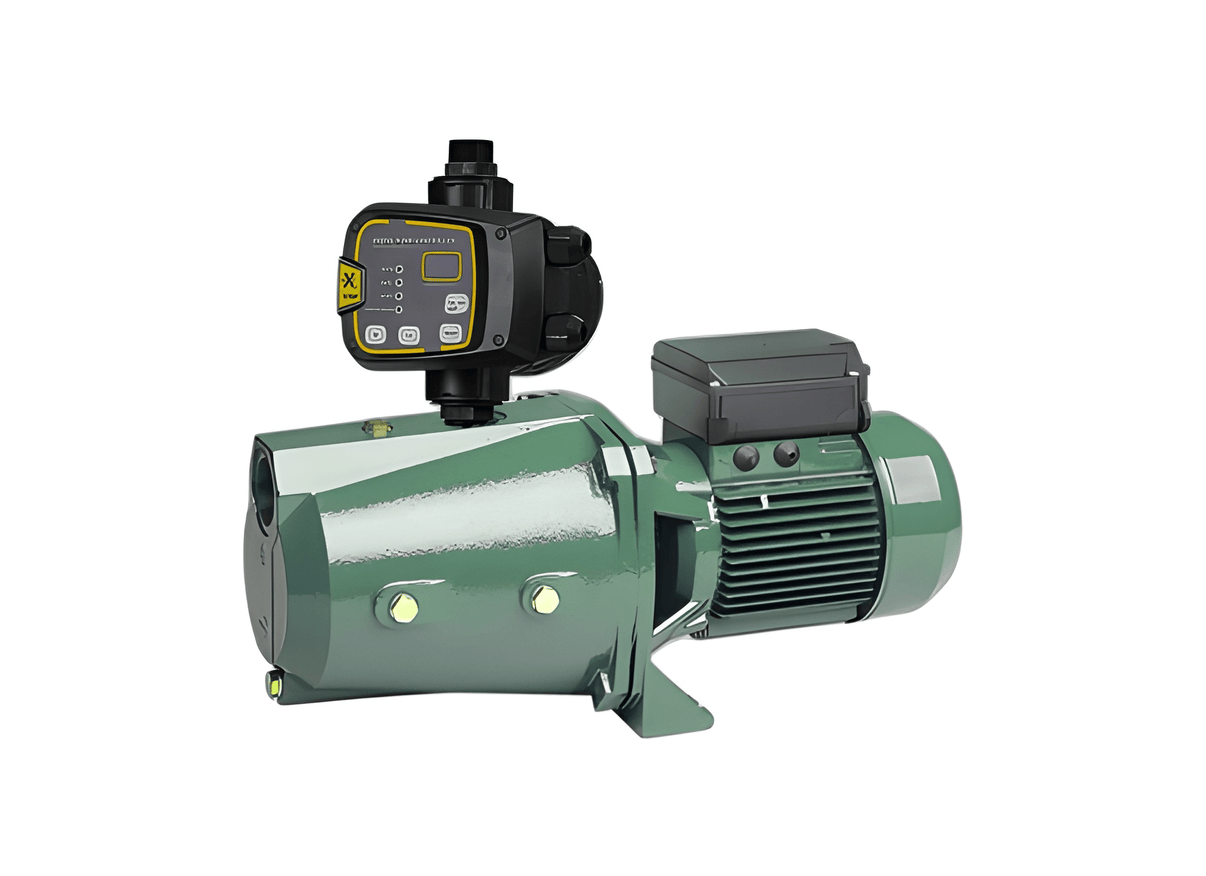 DAB 200PRO cast iron self-priming jet pressure pump with glass-reinforced impeller, designed for high-performance water flow.