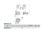 DAB FEKAVS-GRINDER A Cast Iron Auto Submersible Wastewater Pump for Grey Water Pumping with Vortex Impeller