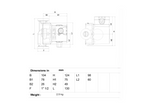 DAB VA55-130 Cast Iron Energy Efficient Circulator Pump for Heating Systems with Technopolymer Impeller
