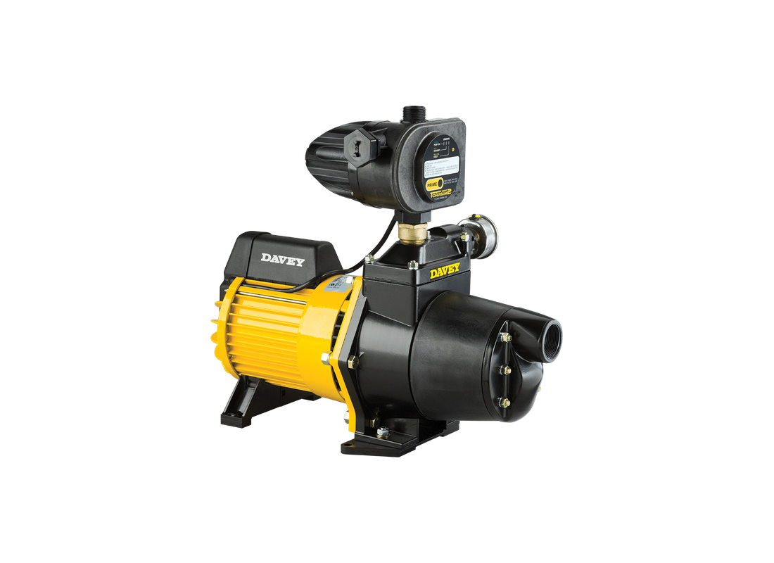 Davey 095S1T aluminium Torrium2 shallow well jet pump with open vane impeller for farm water supply, pressure pump, durable aluminum construction