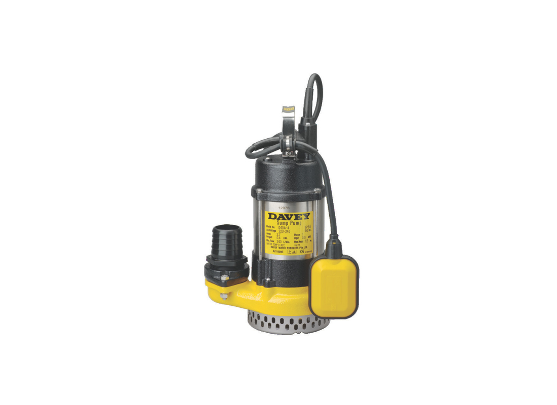 Davey D40A Commercial Cast Iron Submersible Pump | Online Store