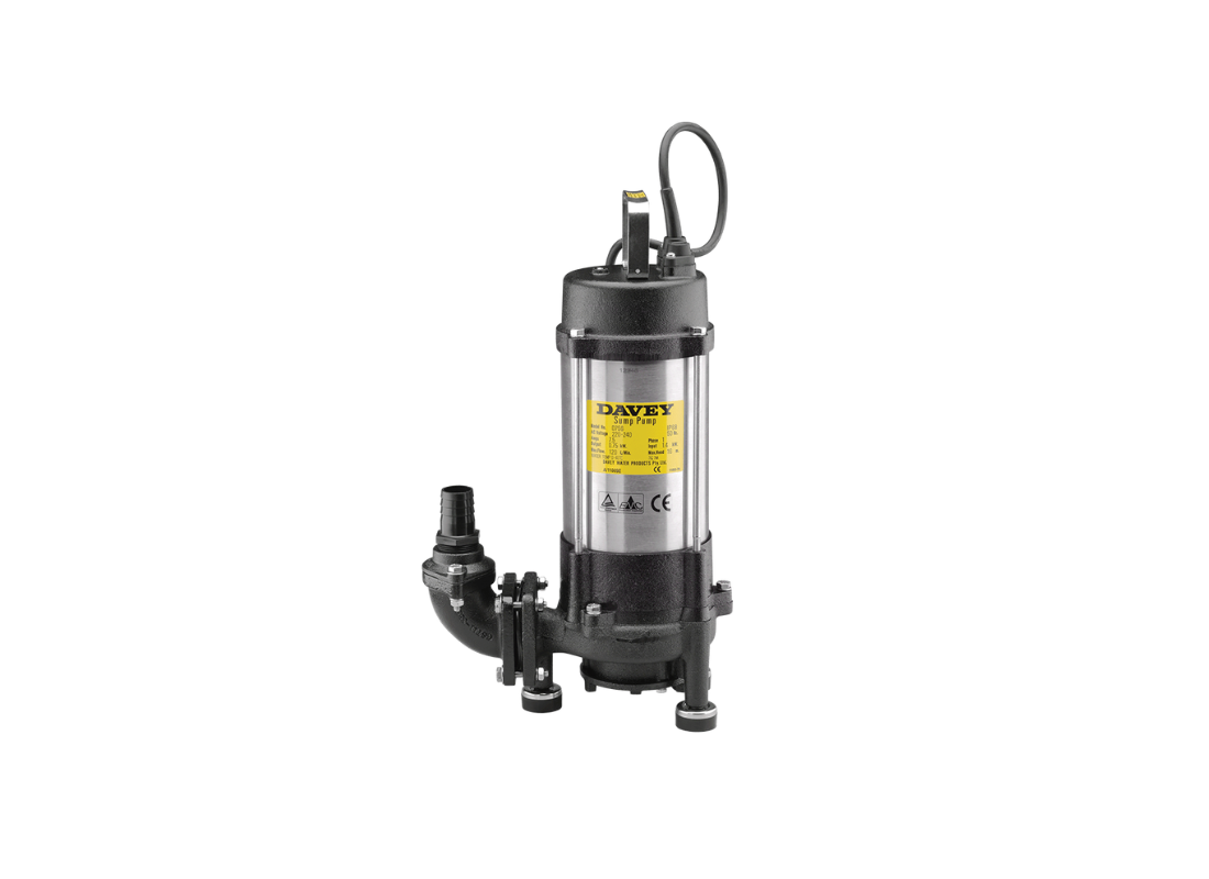 Davey DT12G Commercial Septic Submersible Grinder Pump | Online Store