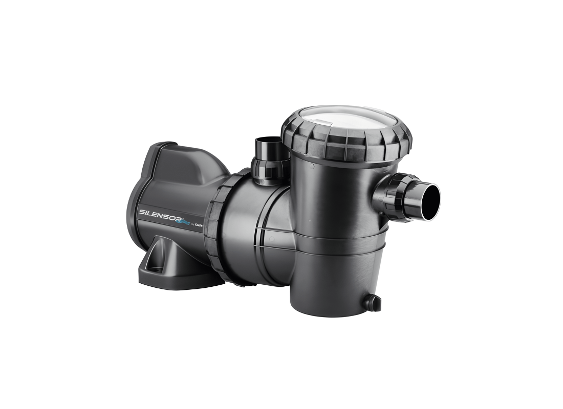 Davey SLL400 polypropylene water-cooled single-speed pool pump with large leaf basket for spa and pool heating applications
