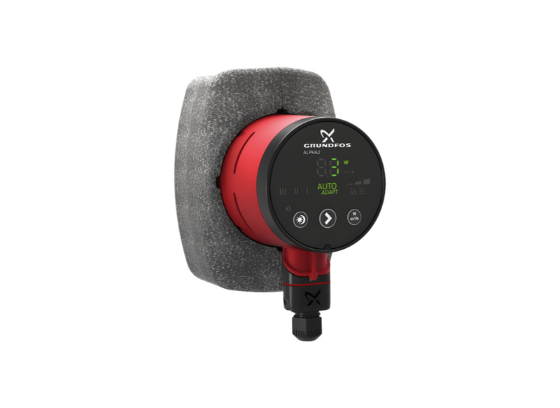 Grundfos Alpha2 25-60 Cast Iron AUTOADAPT Circulator Pump 130mm with Composite Impeller