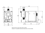 Grundfos DDE 6-10 B Diaphragm Digital Dosing Pump with Manual Speed Control