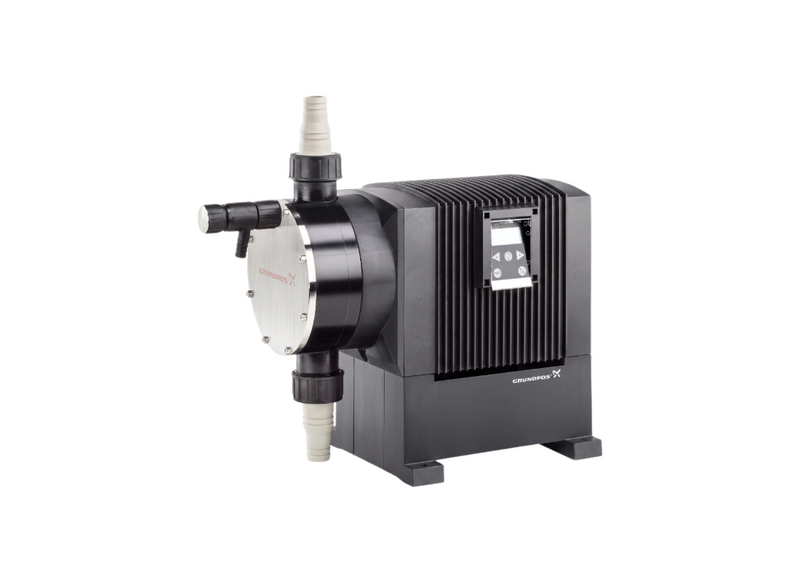 Grundfos DME 375-10AR Polypropylene Leak Detection Digital Dosing Pump for Process Chemical Dosing with Variable Stroke Speed
