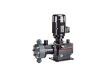 Grundfos DMH 213-10 Aluminium FKM 3-Phase High Pressure Dosing Pump for Process Water with Hydraulic Diaphragm