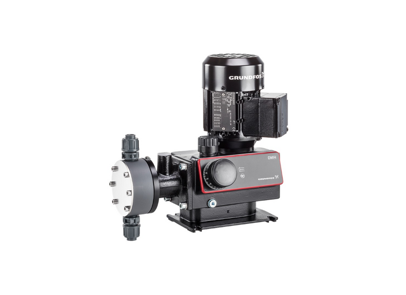 Grundfos DMH 54-16 Aluminium PTFE 3-Phase High Pressure Dosing Pump for General Purpose with Hydraulic Diaphragm