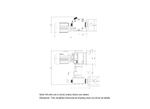 Grundfos DMH 550-10 Aluminium FKM 3-Phase High Pressure Dosing Pump for Swimming Pool with Hydraulic Diaphragm