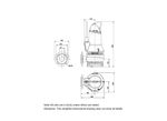 Grundfos DP10.65.26.Ex.2.50B Cast Iron Explosion-Proof Wastewater Pump for Drainage with Semi Open Impeller
