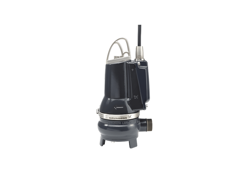 Grundfos EF30.50.09.E.Ex.2.50B Cast Iron AUTOADAPT Wastewater Pump for Drainage with Semi Open Impeller