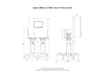 Grundfos Hydro MPC-E 2 x CRIE 15-2 Three Phase 2 x 3kW 304ss Booster System w/8L Tank and CU 352 Controller