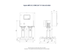 Grundfos Hydro MPC-E 2 x CRIE 20-7 Three Phase 2 x 11kW 304ss Booster System w/8L Tank and CU 352 Controller