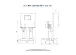 Grundfos Hydro MPC-E 2 x CRNE 15-5 Three Phase 2 x 7.5kW 304ss Booster System w/8L Tank and CU 352 Controller
