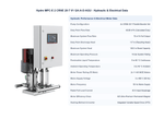 Grundfos Hydro MPC-E 2 x CRNE 20-7 Three Phase 2 x 11kW 304ss Booster System w/8L Tank and CU 352 Controller