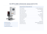 Grundfos Hydro MPC-E 2 x CRNE 3-2 Single Phase 2 x 0.37kW 304ss Booster System w/8L Tank and CU 352 Controller