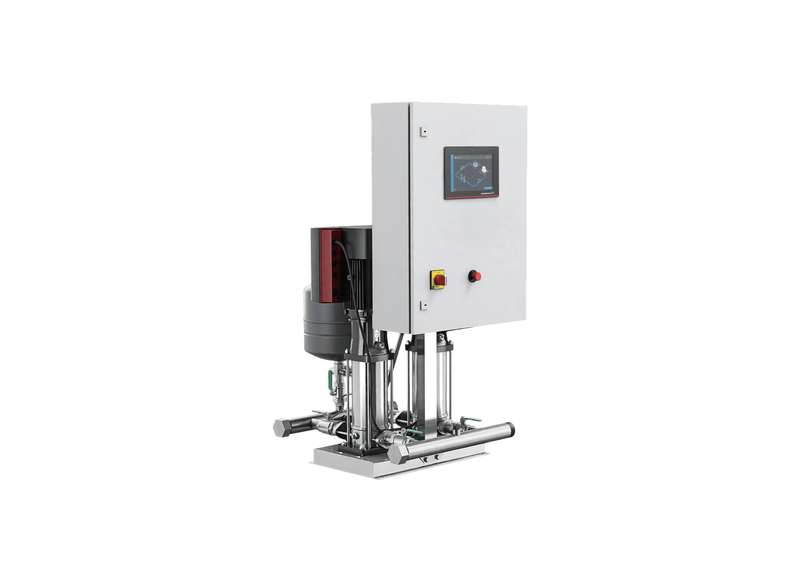 Grundfos Hydro MPC-E 2 x CRNE 3-2 Single Phase 2 x 0.37kW 304ss Booster System w/8L Tank and CU 352 Controller