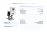 Grundfos Hydro MPC-E 2 x CRNE 3-4 Single Phase 2 x 0.55kW 304ss Booster System w/8L Tank and CU 352 Controller