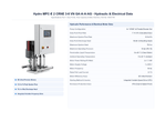 Grundfos Hydro MPC-E 2 x CRNE 3-8 Single Phase 2 x 1.1kW 304ss Booster System w/8L Tank and CU 352 Controller