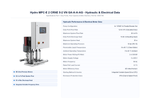 Grundfos Hydro MPC-E 2 x CRNE 5-2 Single Phase 2 x 0.55kW 304ss Booster System w/8L Tank and CU 352 Controller