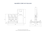 Grundfos Hydro MPC-E 3 x CRIE 15-4 Three Phase 3 x 5.5kW 304ss Booster System w/18L Tank and CU 352 Controller
