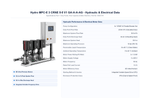Grundfos Hydro MPC-E 3 x CRNE 5-5 Three Phase 3 x 1.5kW 304ss Booster System w/8L Tank and CU 352 Controller