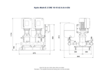 Grundfos Hydro Multi-E 2 x CRE 10-10 Three Phase 2 x 5.5kW Variable Speed Booster Pump Set with 24L Tank
