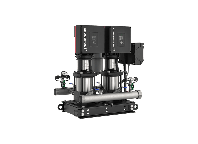 Grundfos Hydro Multi-E 2 x CRE 10-2 Three Phase 2 x 0.75kW Variable Speed Booster Pump Set with 24L Tank
